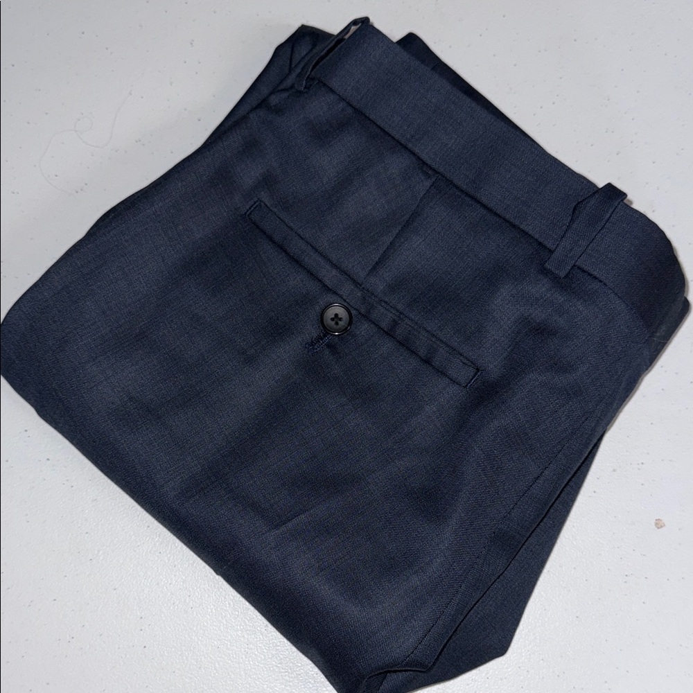 Theory 100% Wool Navy Dress Pants 34X30